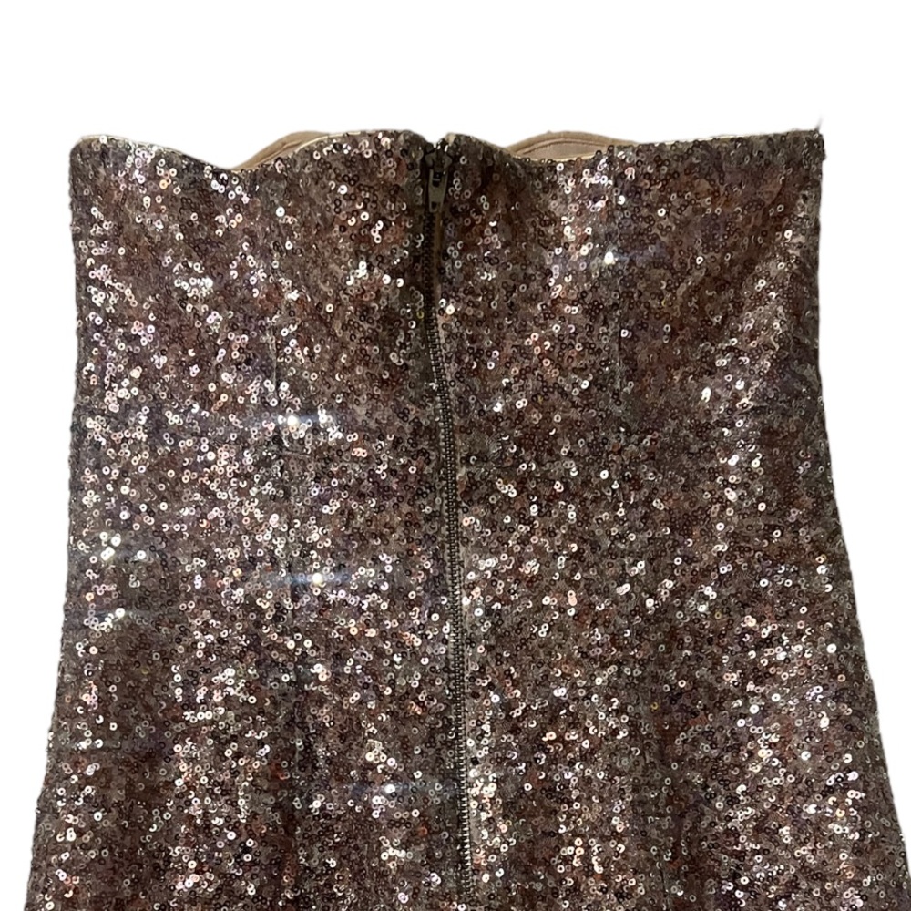 Nasty Gal Helix Rose Gold Bodycon Dress - Picture 8 of 13